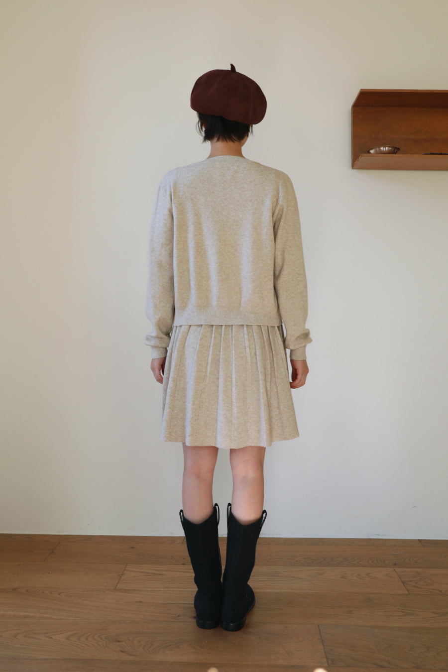 Nashi One Piece & Cardigan SET (2 colors)