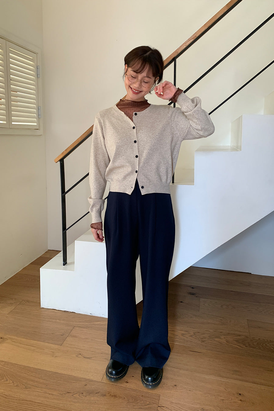 Nashi One Piece & Cardigan SET (2 colors)