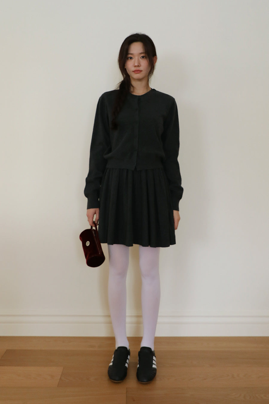 Nashi One Piece & Cardigan SET (2 colors)